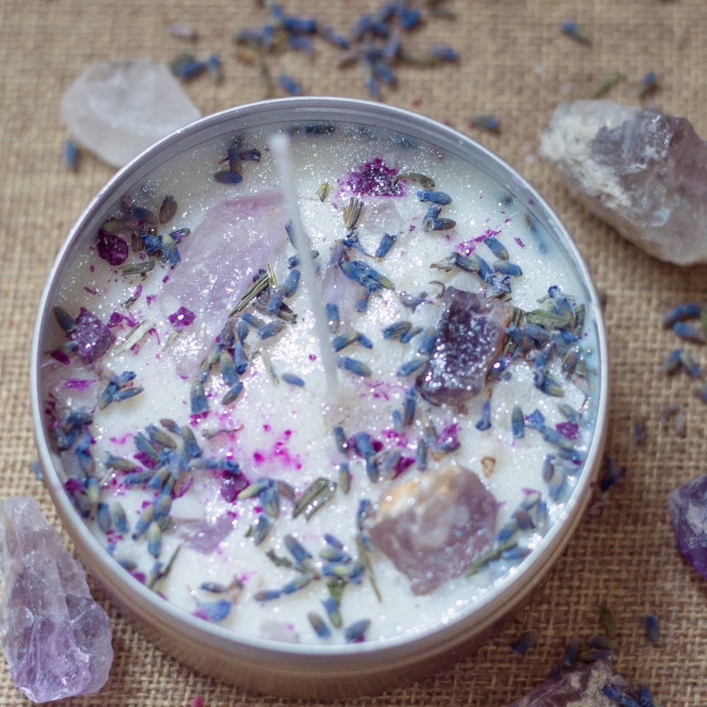 Full Moon Charged Meditation Candle